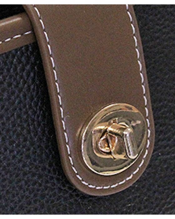 Damart Envy Leather Shoulder Bag