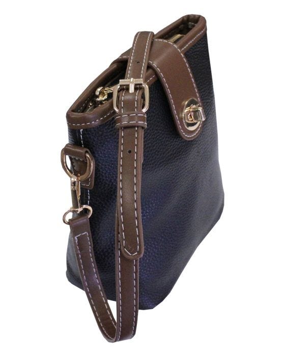 Damart Envy Leather Shoulder Bag