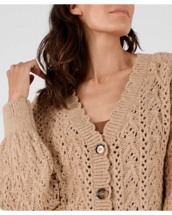 Damart Fancy Knit Cardigan