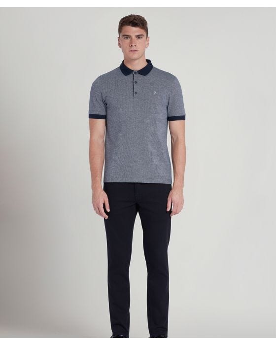 damart Farah - Stafford SS Jacquard Polo