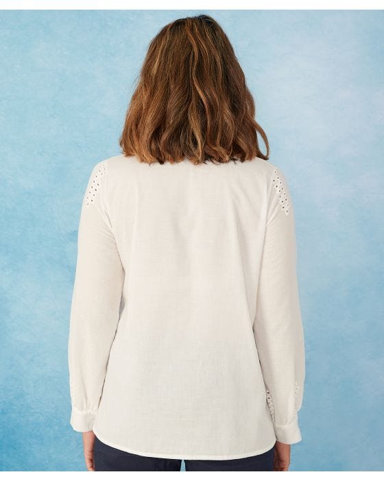 Damart First Avenue - Broderie Blouse