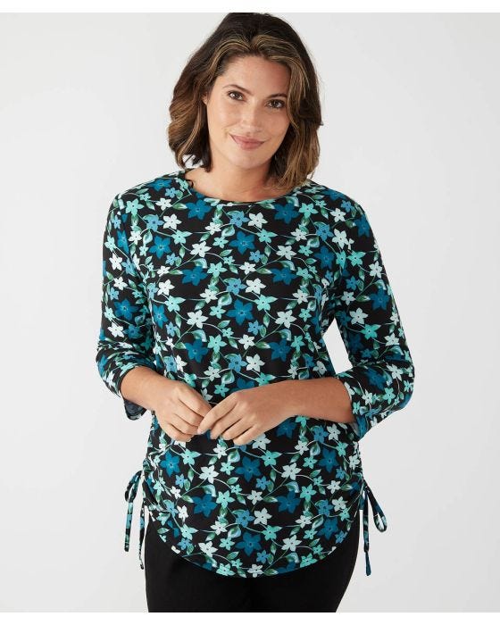 damart First Avenue Floral Printed T-shirt