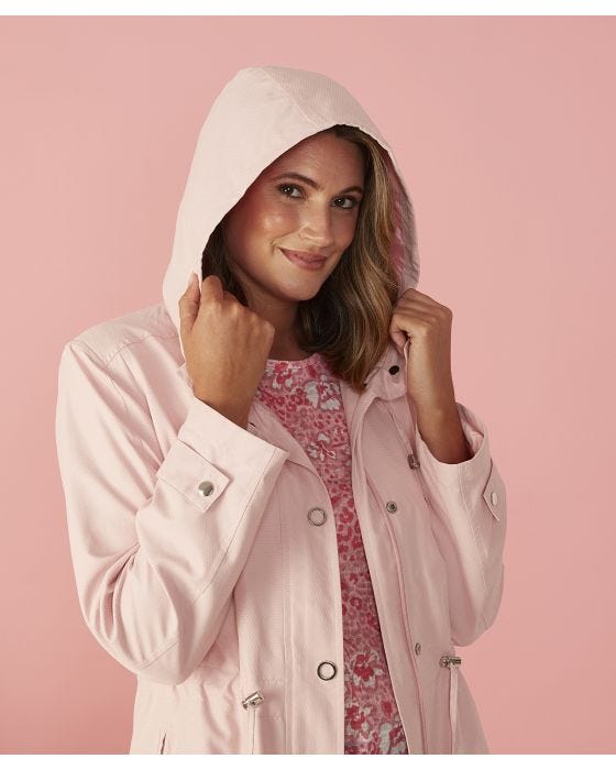 Damart First Avenue - Moss Micro Classic Rain Jacket