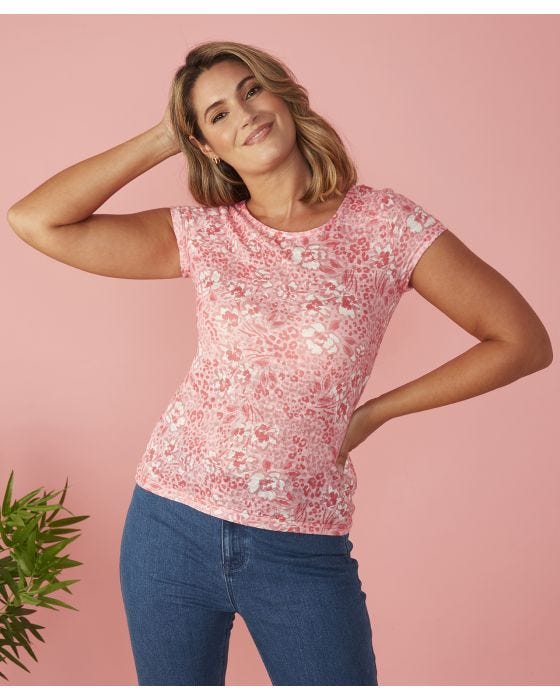 Damart First Avenue - Slub Print Tee