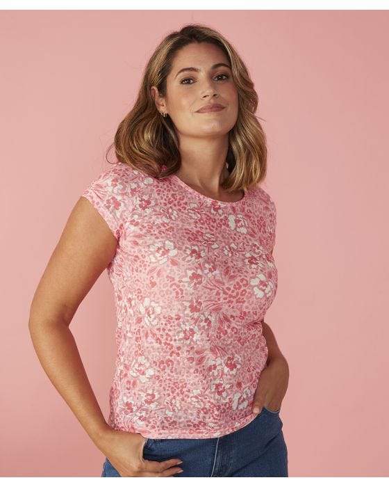 damart First Avenue - Slub Print Tee