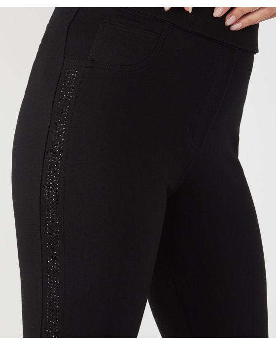 Damart First Avenue Sparkle Detail Ponte Trousers