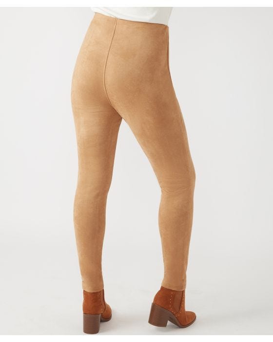 Damart First Avenue Suede Tummy Control Leggings