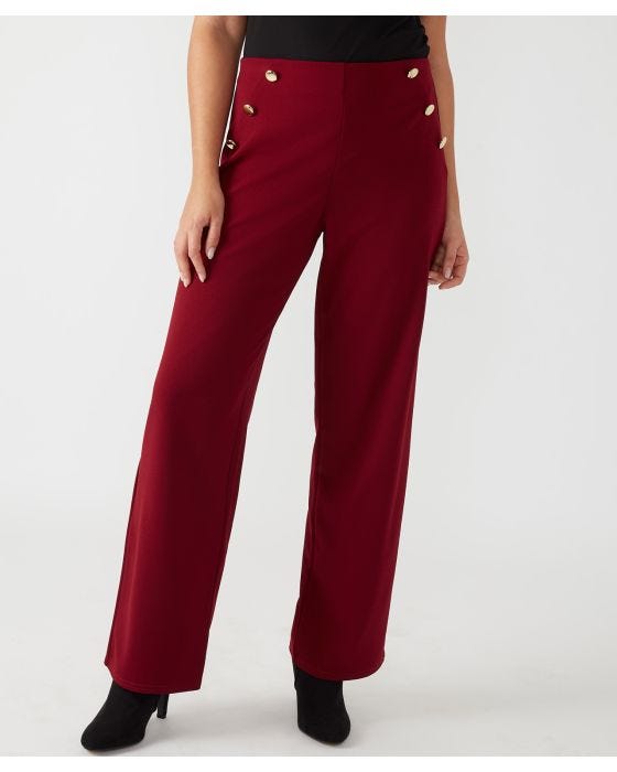 damart First Avenue Wide Leg Jersey Trousers