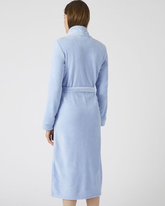 Damart Fleece Wrap Gown