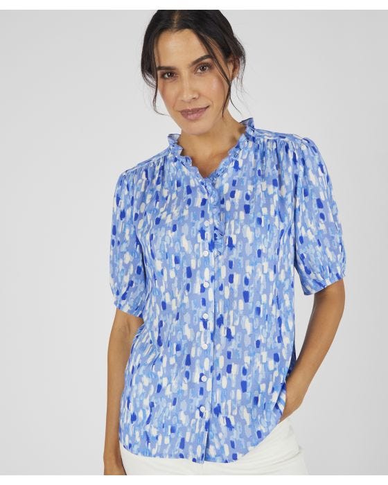 Damart Floral Blouse