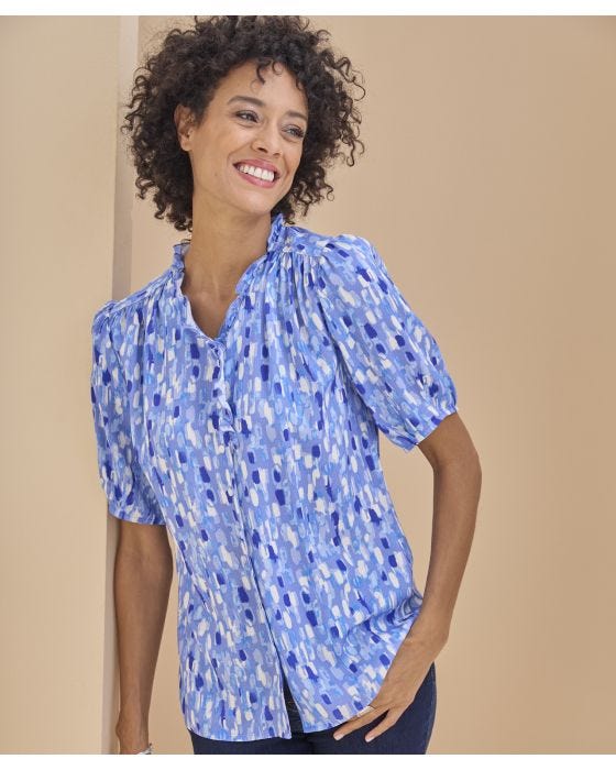 damart Floral Blouse