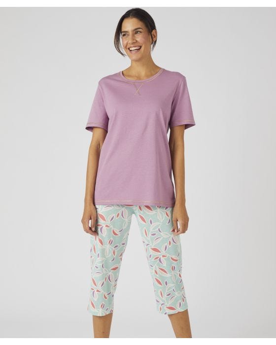 Damart Floral Cotton Pyjamas
