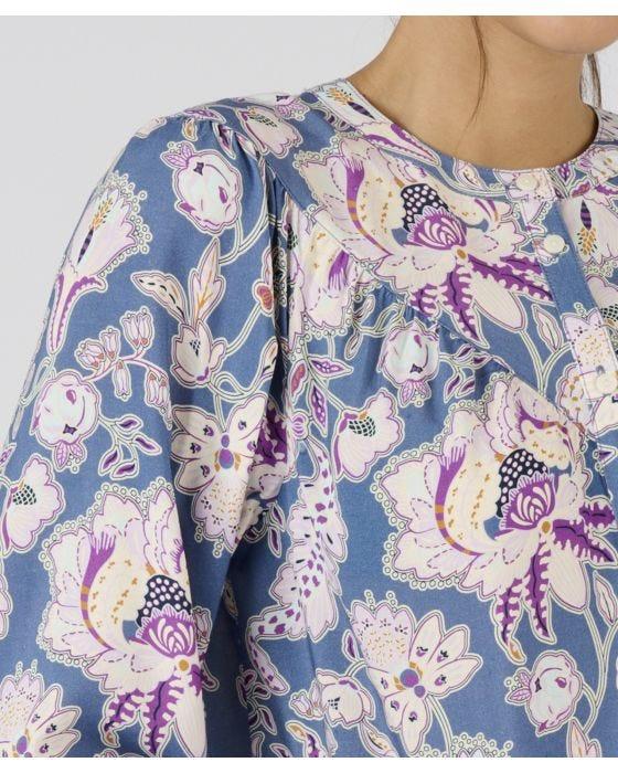 Damart Floral Print Blouse