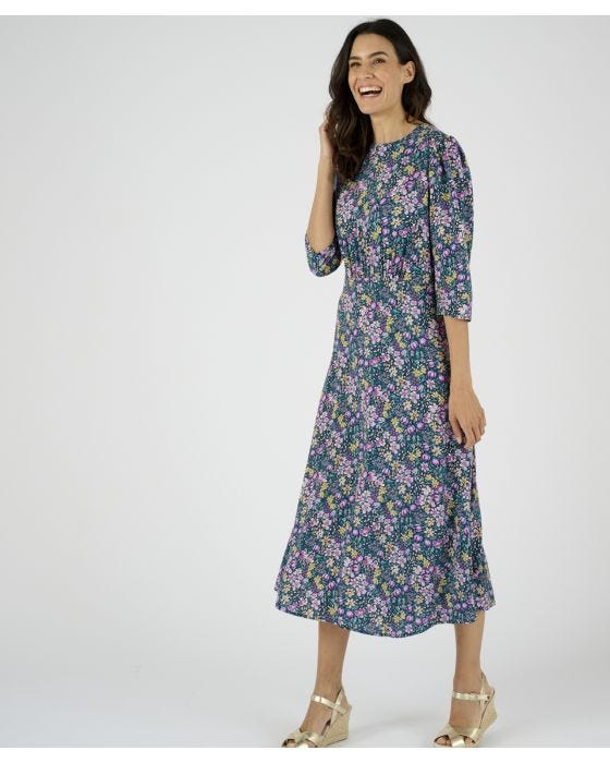 Damart Floral Print Dress