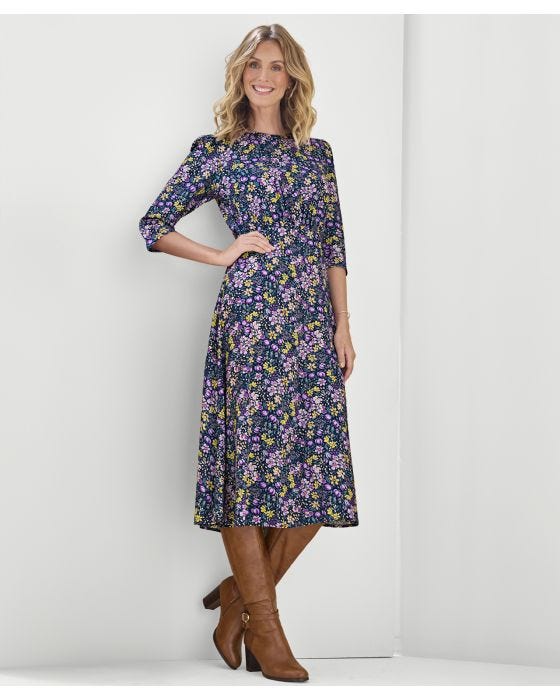 damart Floral Print Dress