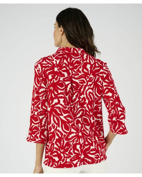 Damart Floral Print Shirt