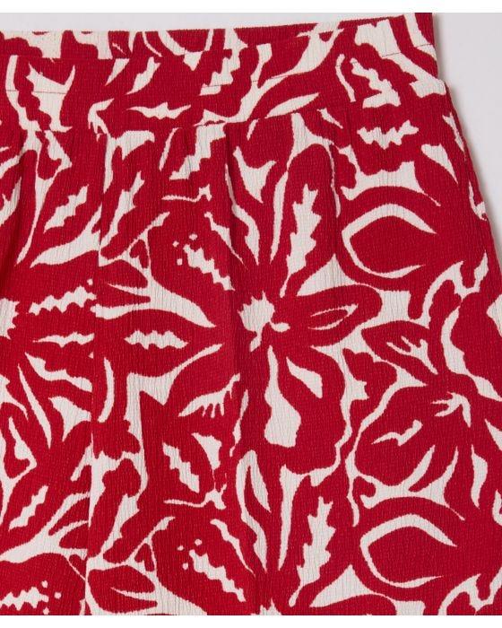 Damart Floral Print Tailored Trousers