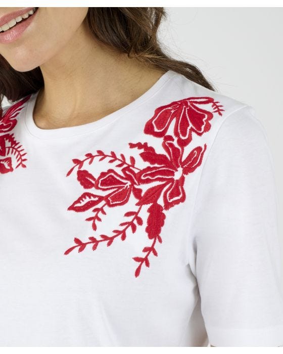 Damart Floral Print Top