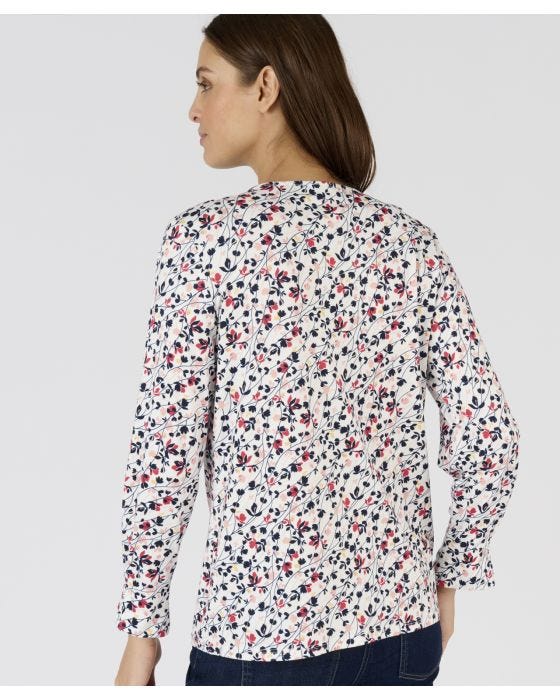 Damart Floral Print Top