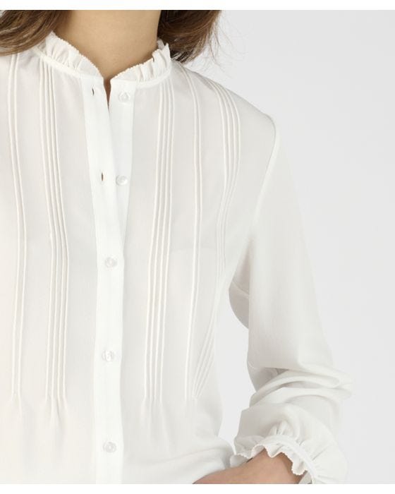 Damart Frill Detail Blouse