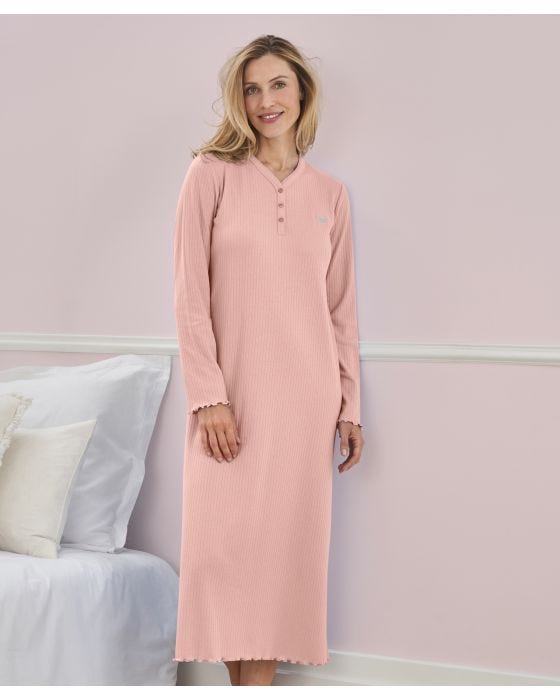 damart Frill Detail Nightdress