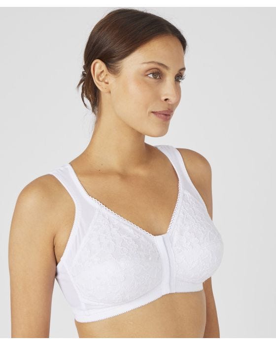 Damart Front-fastening Cross-back Bra