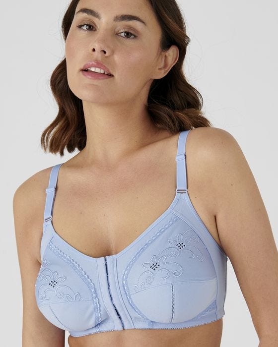 Damart Full Cup Front-fastening Bra