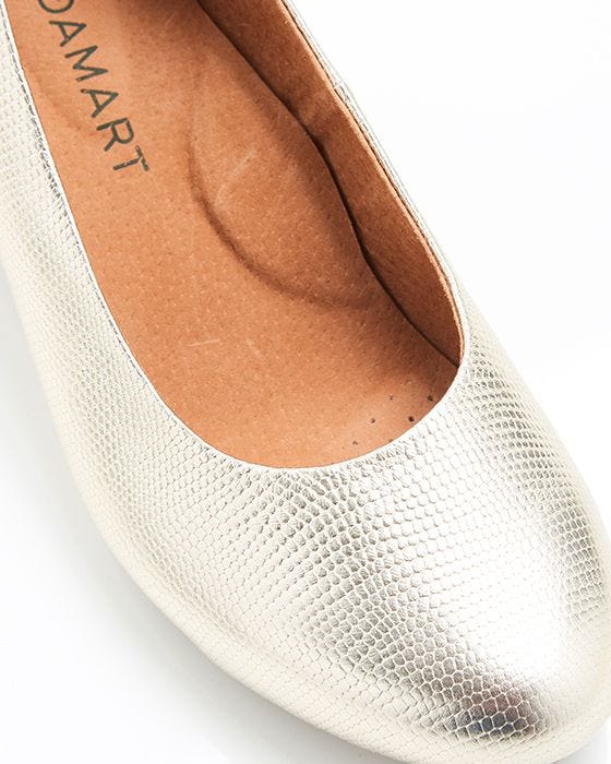 Damart Gold Court Shoe