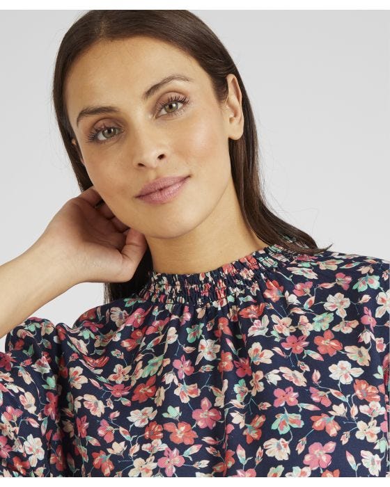 Damart Graphic Print Elasticated Waist Dress