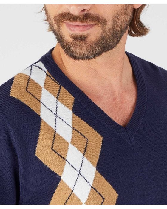 Damart Jacquard Sweater