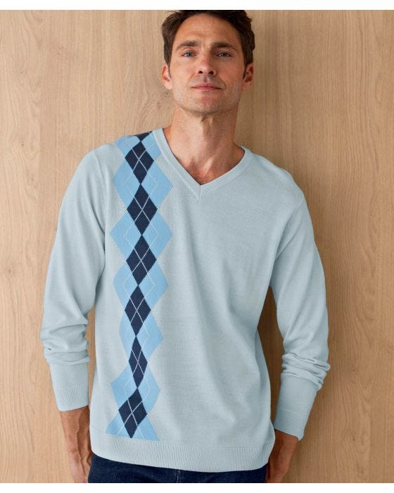 damart Jacquard Sweater