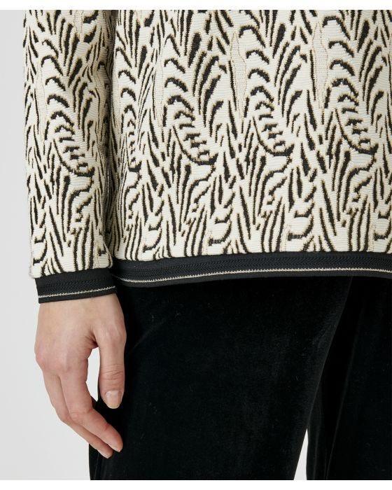 Damart Jacquard Sweatshirt