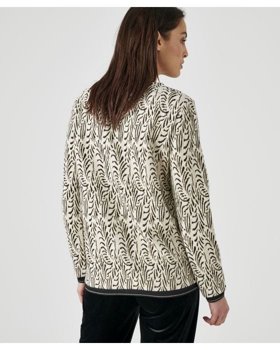 Damart Jacquard Sweatshirt