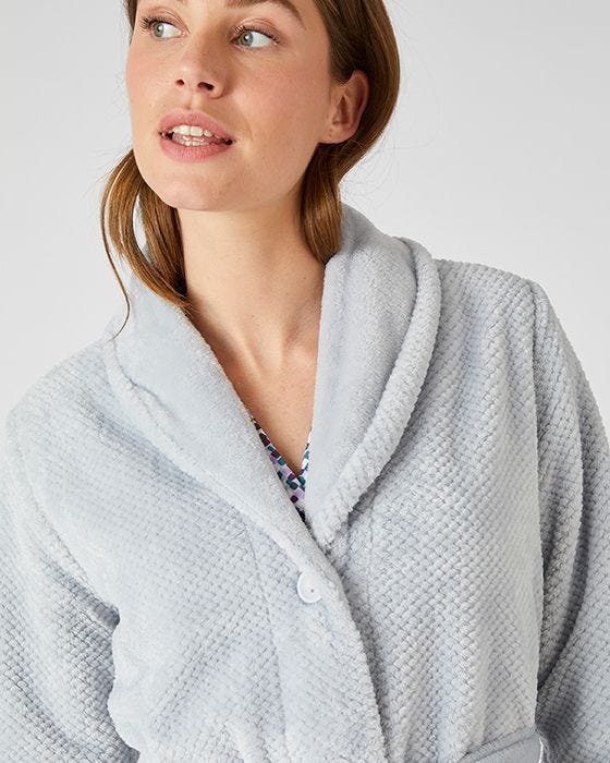 Damart Jaquard Dressing Gown