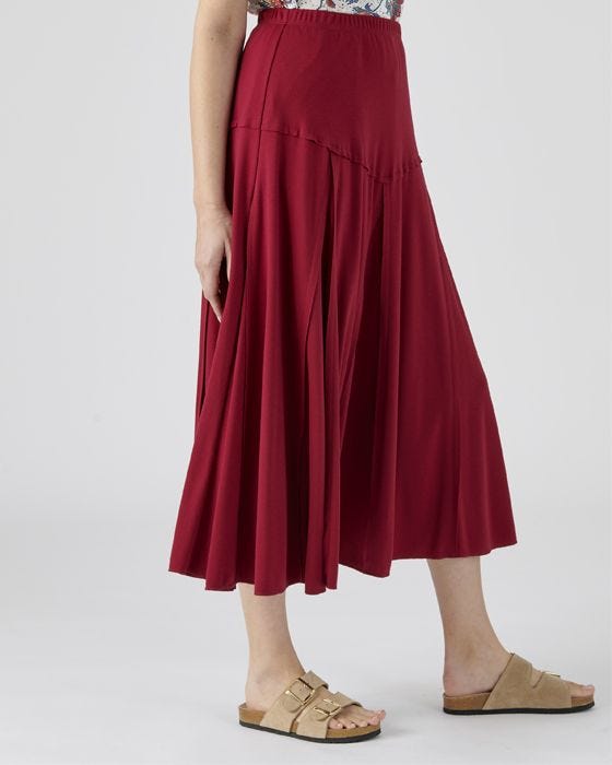 Damart Jersey Panelled Skirt