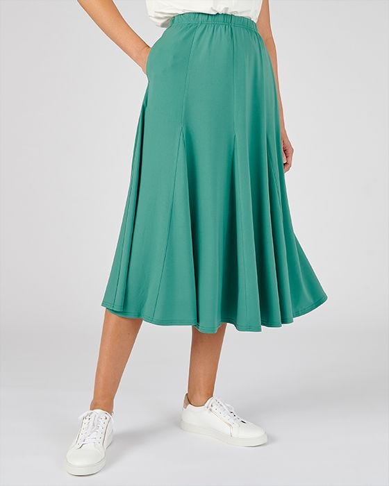 damart Jersey Panelled Skirt