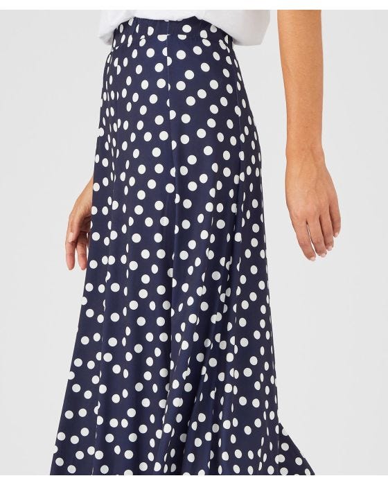 Damart Jersey Printed Skirt