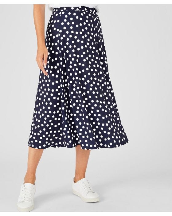 damart Jersey Printed Skirt