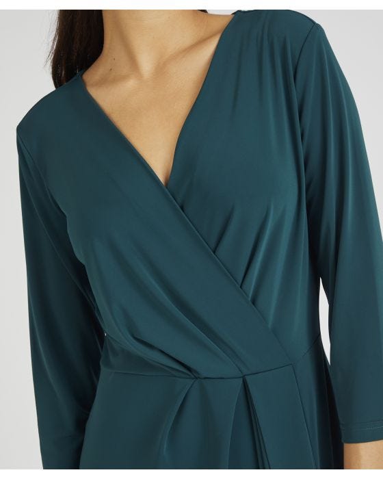 Damart Jersey Wrap Dress
