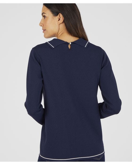 Damart Jumper With Collar