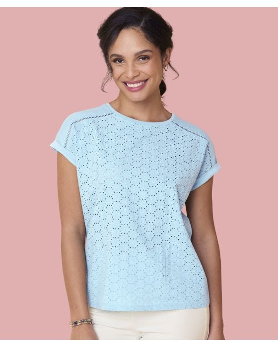 damart Lace Front T-shirt