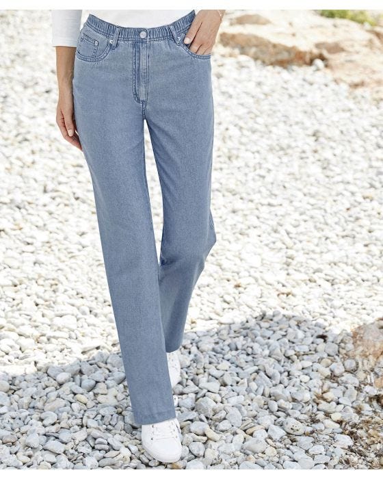damart Ladies Pull-On Jean Trousers