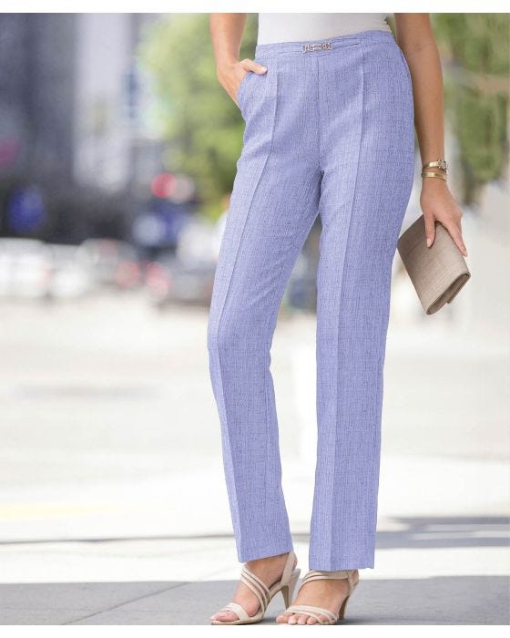 damart Ladies Straight Leg Pull On Trousers