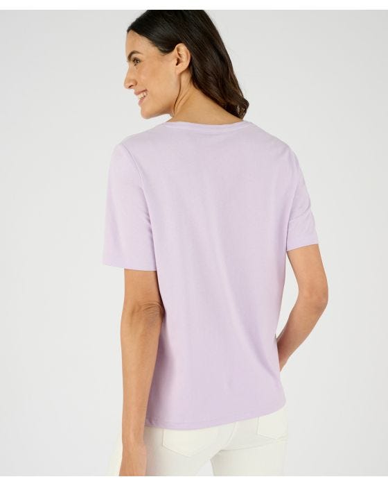 Damart Leaf Print T-shirt