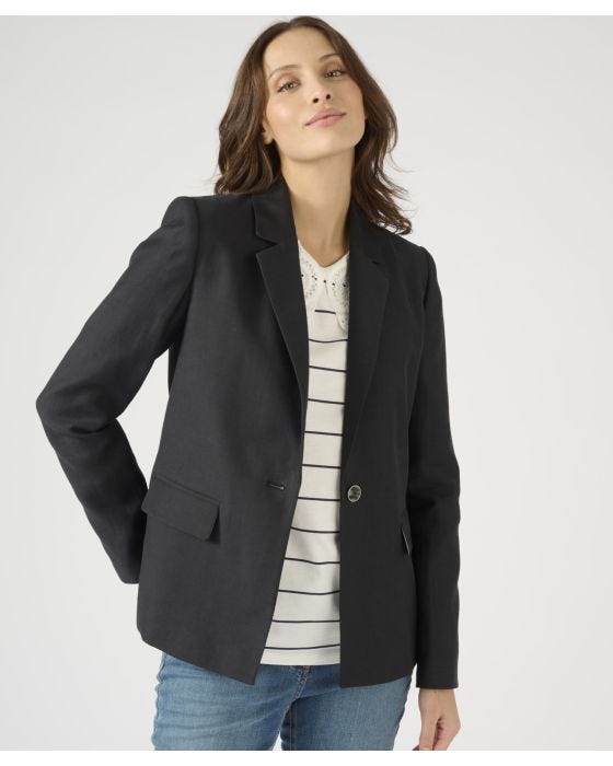 Damart Linen Blend Jacket