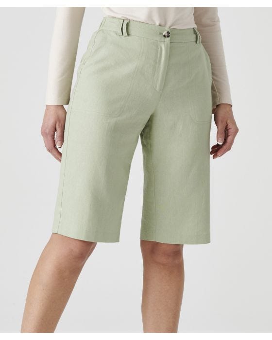 Damart Linen Blend Shorts