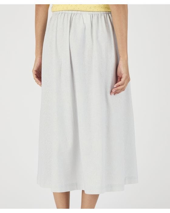 Damart Linen Mix Skirt