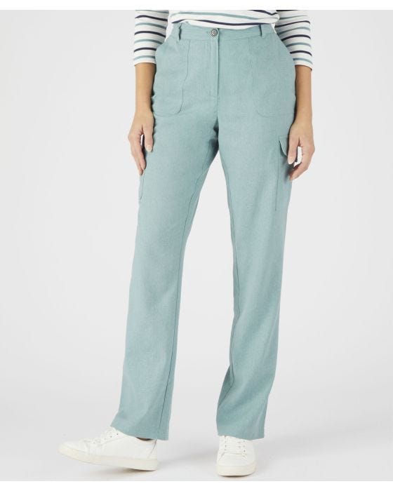 damart Linen Rich Cargo Trousers