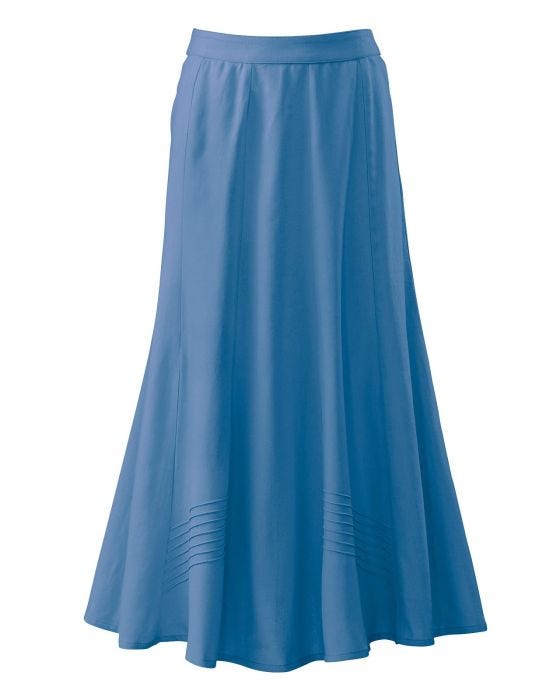 Damart Linen Rich Skirt