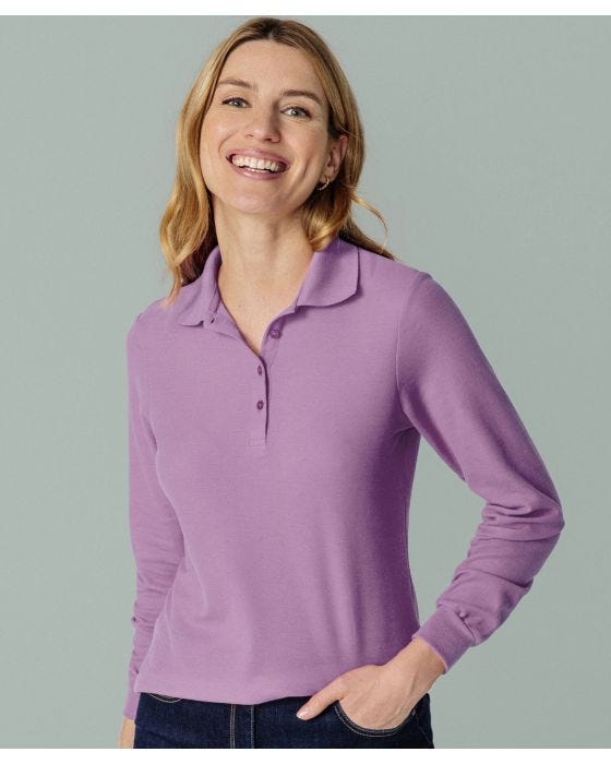 damart Long Sleeved Piqué Polo